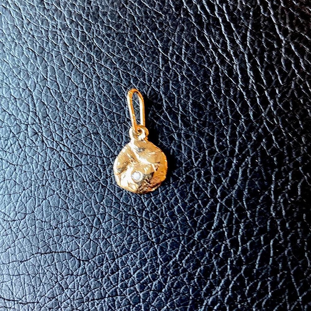 Helen Ficalora 14 K gold charm.